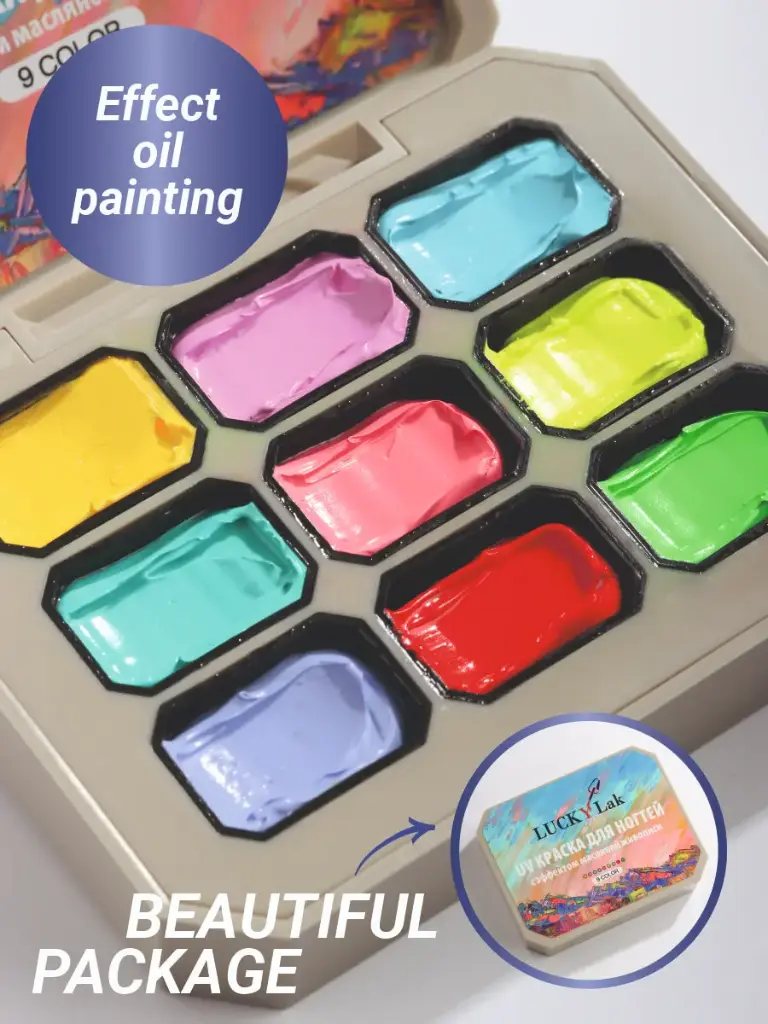 GL 1416 Gel paint for nail art №01