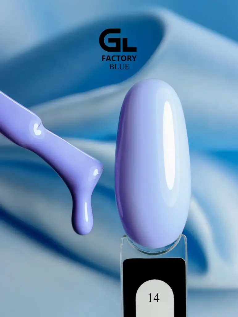 GL 1004 BLACK Gel Polish Blue 14 15g TPO FREE