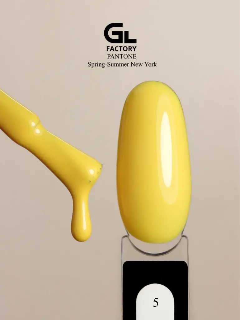 GL 1070 BLACK Gel Polish Pantone Spring-Summer New York 05 15g TPO FREE