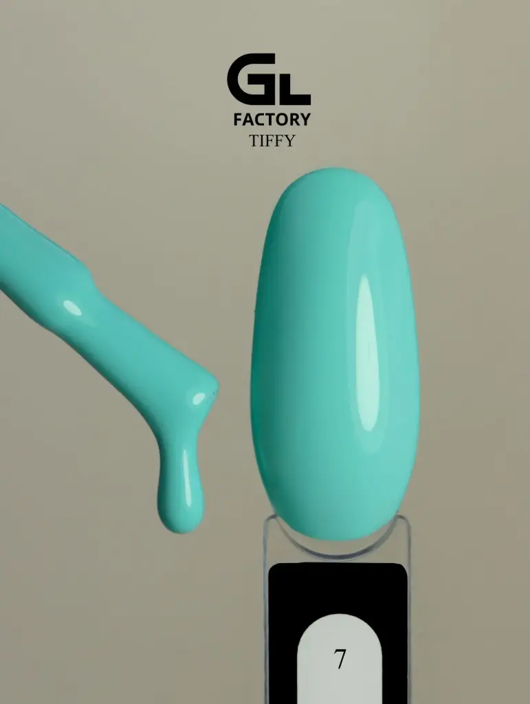 GL 1078 BLACK Gel Polish Tiffy 07 15g TPO FREE