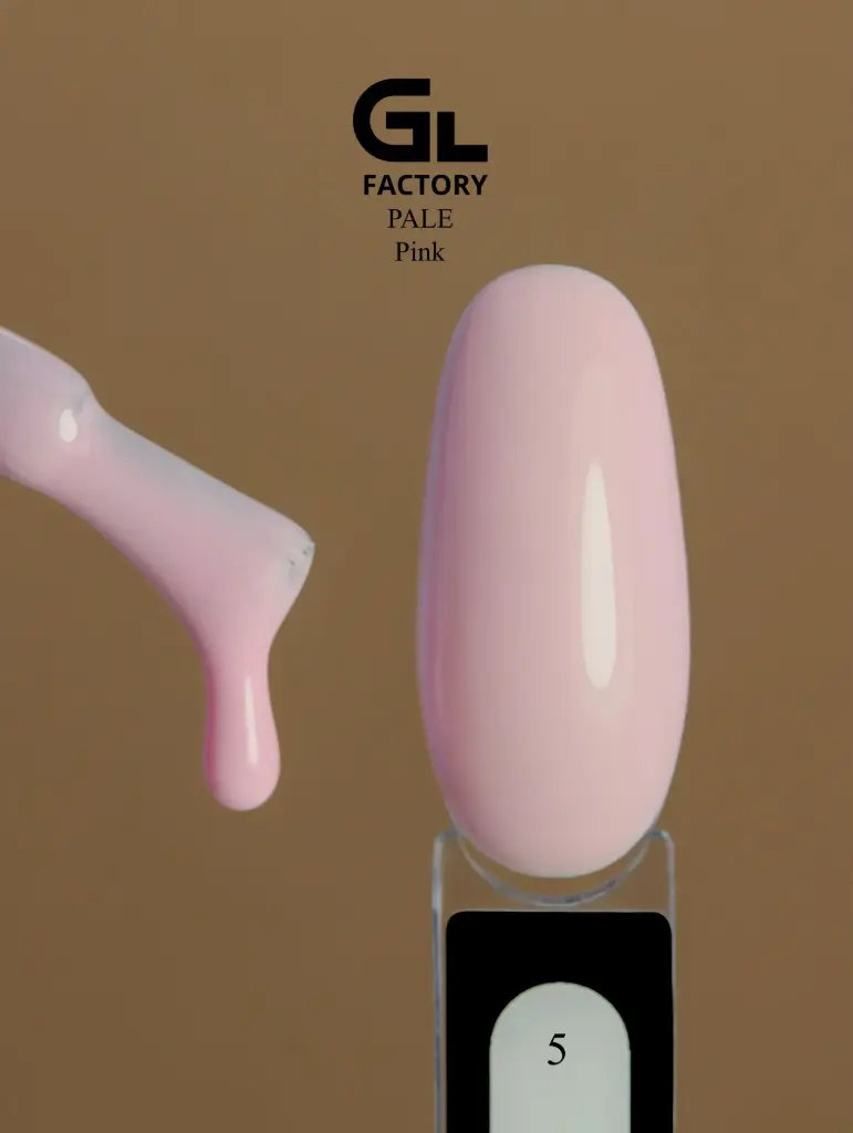 GL 1115 BLACK Gel Polish Pale Pink 05 15g TPO FREE
