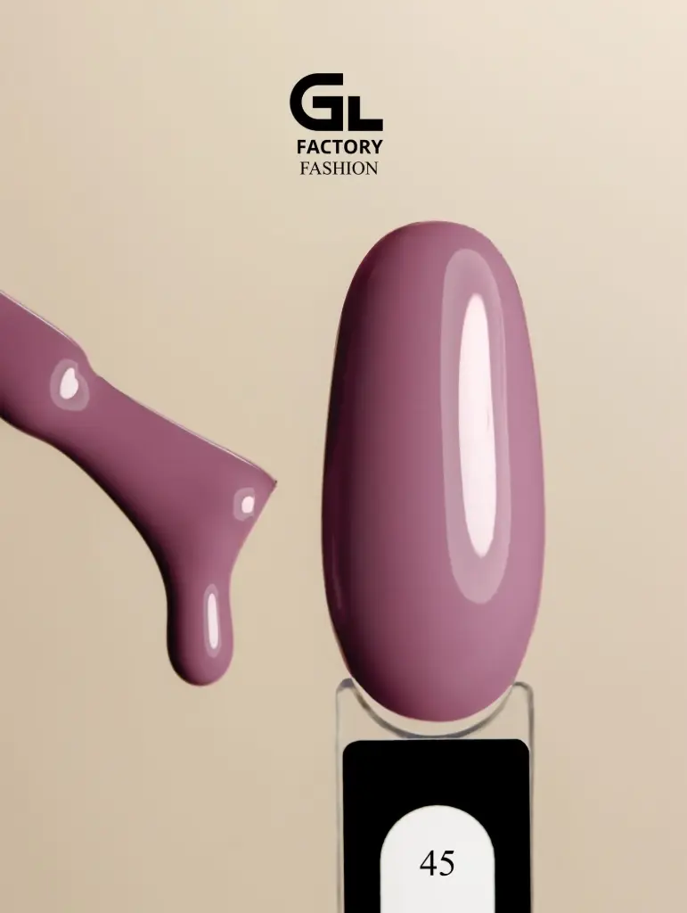 GL 1144 BLACK Gel Polish Fashion 045 15g TPO FREE