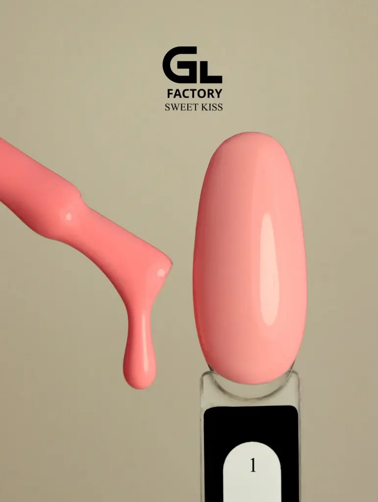 GL 1171 BLACK Gel Polish Sweet Kiss 01 15g TPO FREE