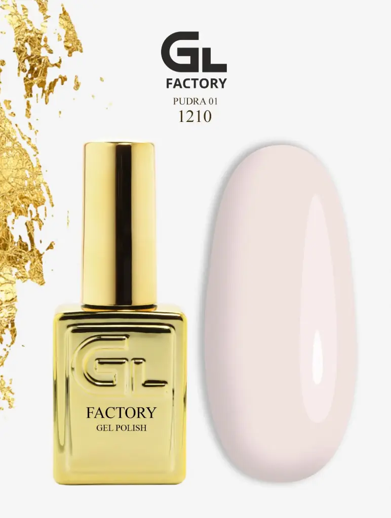 GL 1210 GOLD Gel Polish Pudra 01 15g TPO FREE