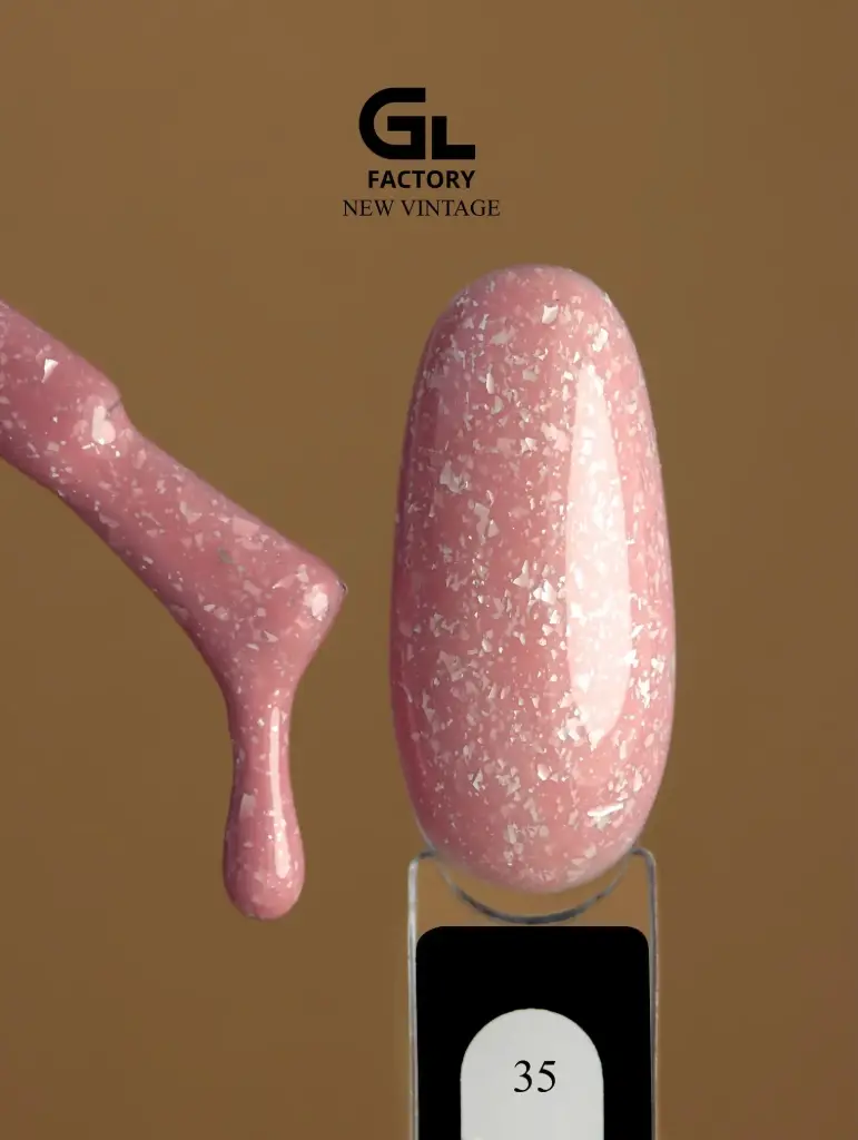 GL 2055 BLACK Gel Polish New Vintage 35 15g TPO FREE