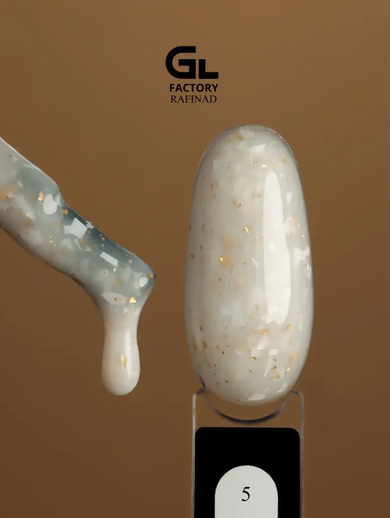 GL 2106 BLACK Gel Polish Rafinad 05 15g TPO FREE