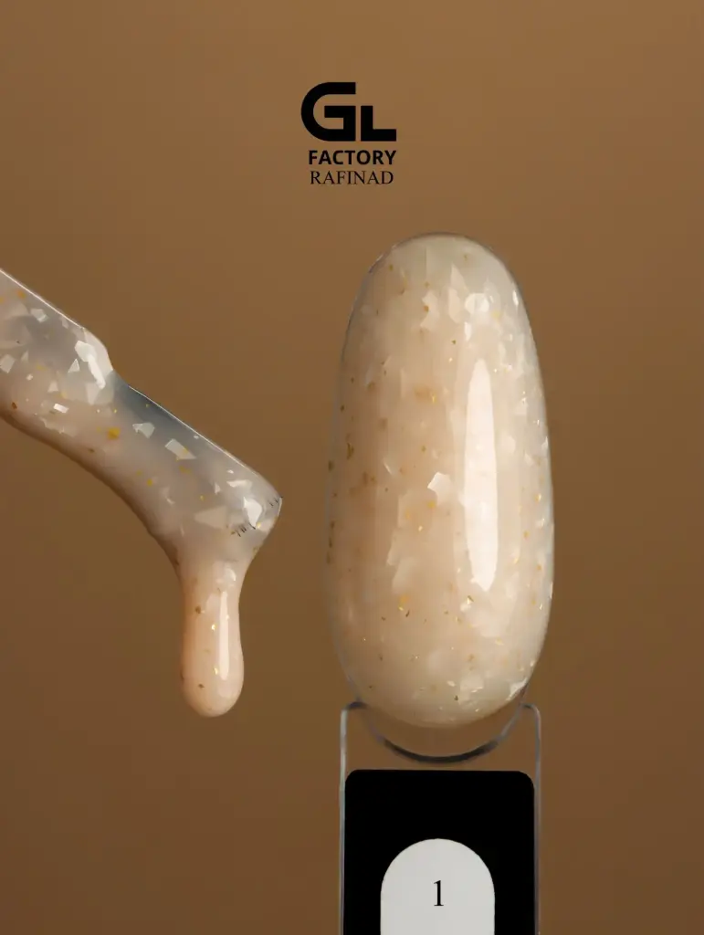 GL 2109 BLACK Gel Polish Rafinad 01 15g TPO FREE