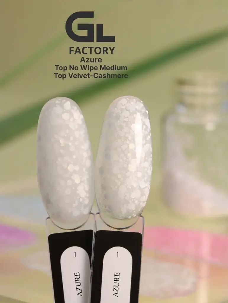 GL 2115 BLACK Gel Polish Azure 01 15g TPO FREE