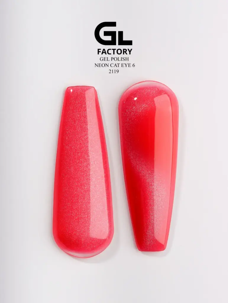 GL 2119 BLACK Gel Polish Neon Cat Eye 06 15g TPO FREE