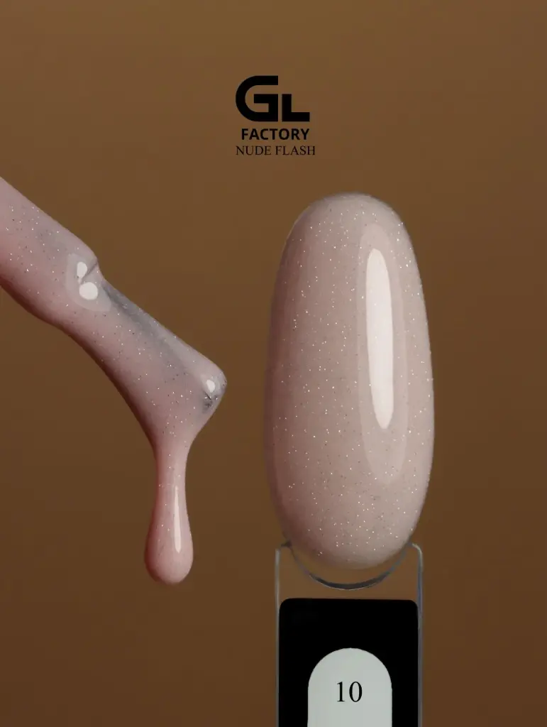 GL 2169 BLACK Gel Polish Nude Flash 10 15g TPO FREE
