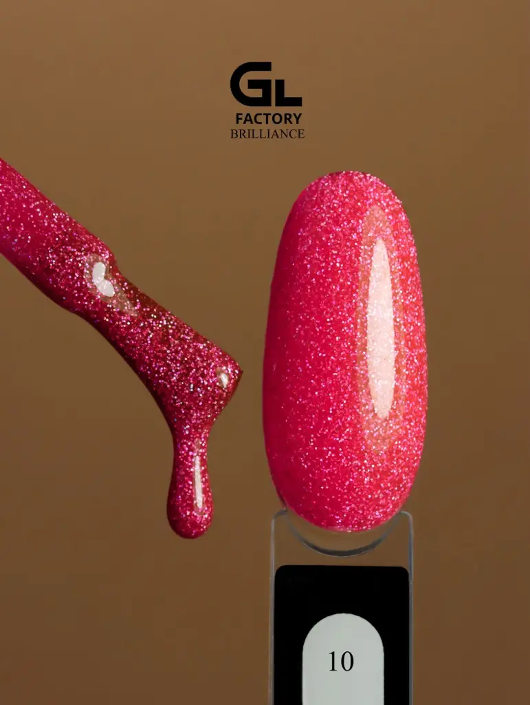 GL 2182 BLACK Gel Polish Brilliance 10 15g TPO FREE