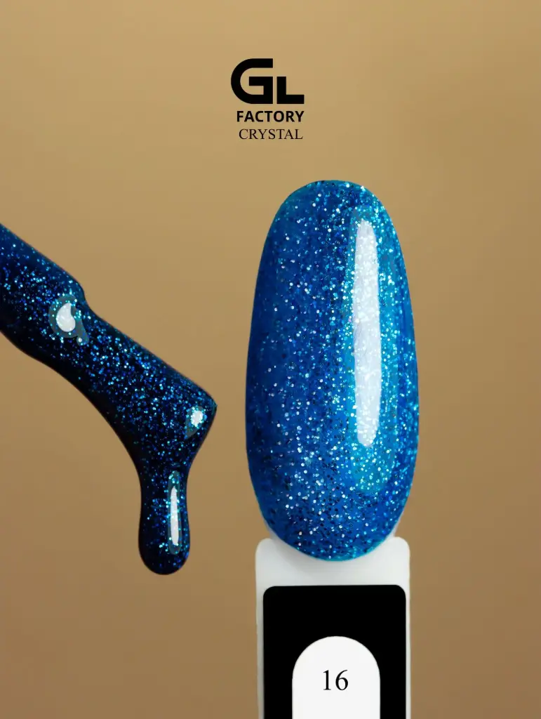 GL 2194 BLACK Gel Polish Crystal 16 15g TPO FREE