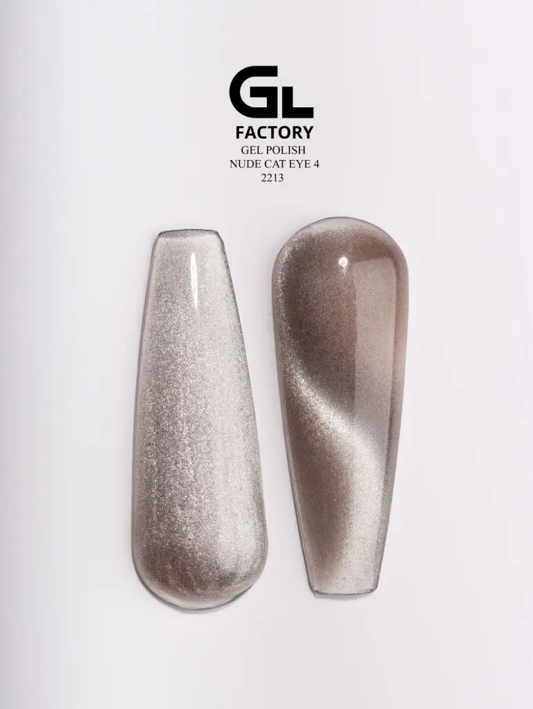 GL 2213 BLACK Gel Polish Nude Cat Eye 04 15g TPO FREE