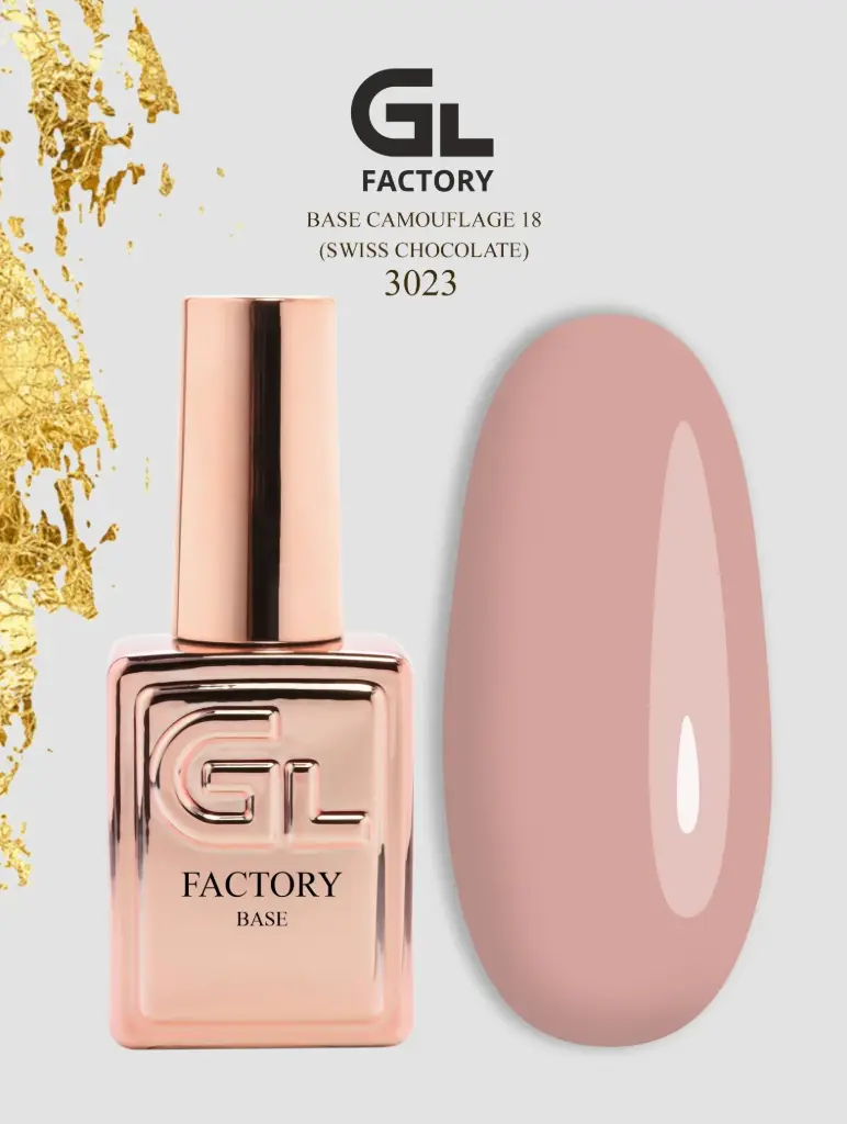 GL 3023 BRONZE Base Camouflage 18 (Swiss Chocolate) 15g TPO HEMA FREE
