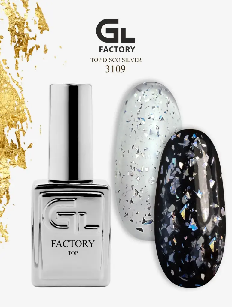 GL 3109 SILVER Top Disco Silver 15g TPO HEMA FREE