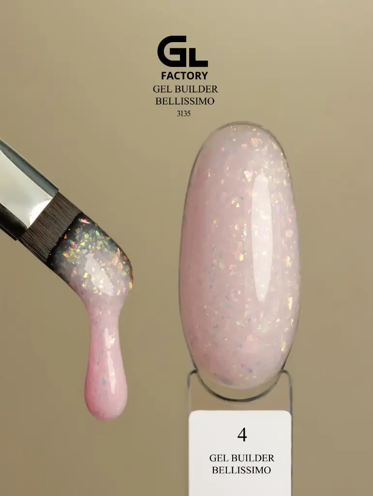GL 3135 Gel Builder Bellissimo 04 50g TPO HEMA FREE