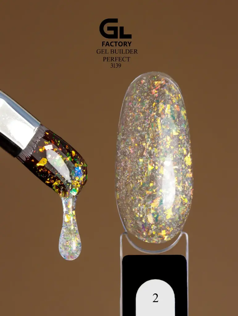 GL 3139 Gel Builder Perfect 02 50g TPO HEMA FREE