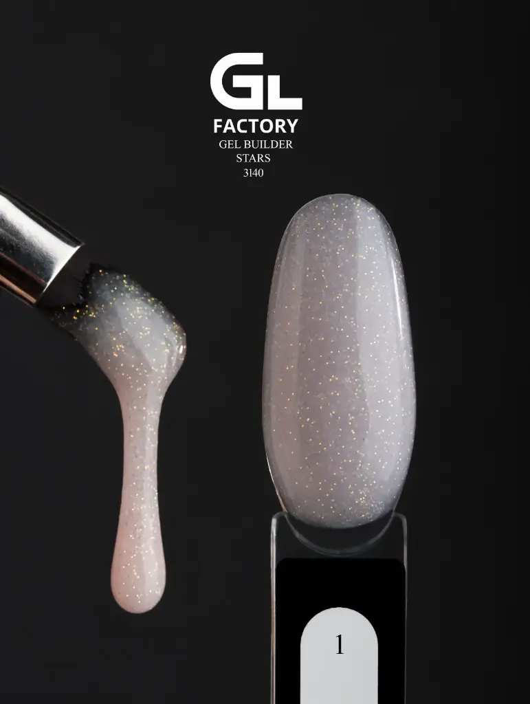 GL 3140 Gel Builder Stars 01 30g TPO HEMA FREE