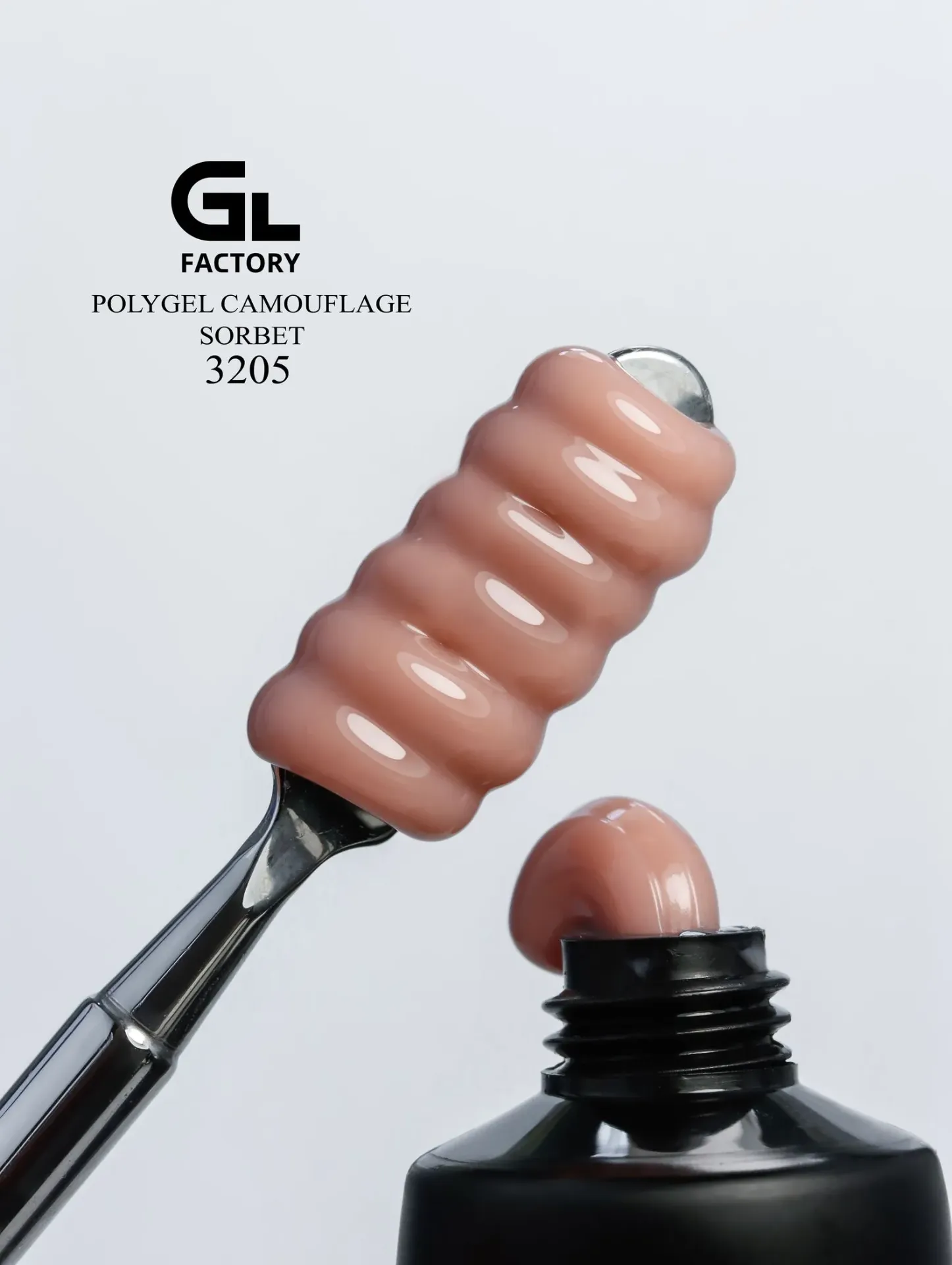 GL 3205 PolyGel Camouflage Sorbet  30gr TPO HEMA FREE