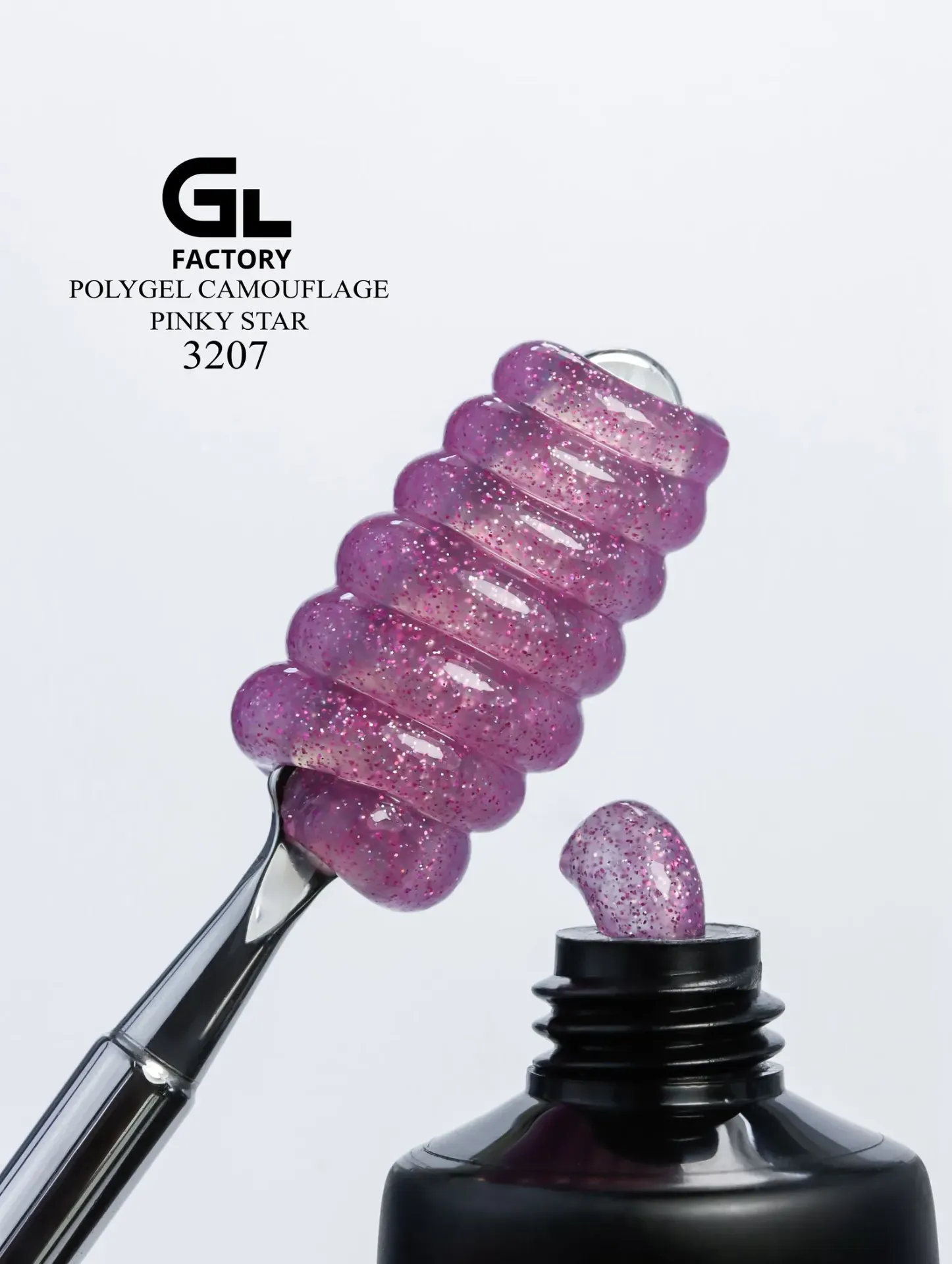 GL 3207 PolyGel Camouflage Pinky Star  50gr TPO HEMA FREE